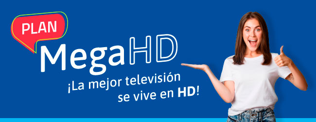 Disfruta de nuestro paquete MegaHD. la mejor televisión se vive en HD por Simpletv