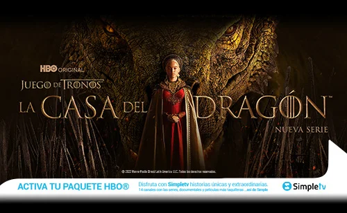 La Casa del Dragón Promoción HBO - Simple TV